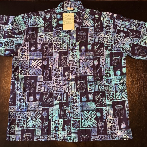 NWT Rare Florida Mai Kai Men’s Aloha Shirt Size XXL - Picture 1 of 5